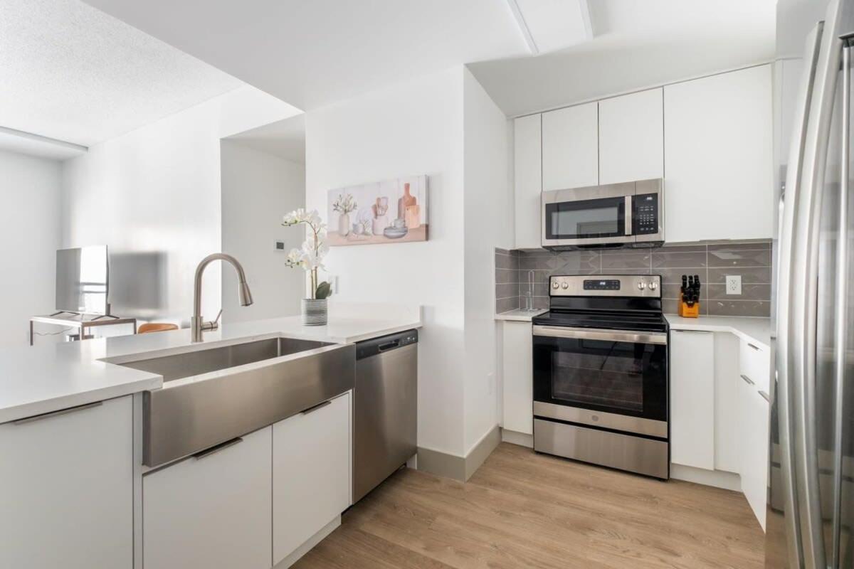 3Br Modern Downtown Apartment With Gym & Office Charlotte Exterior foto